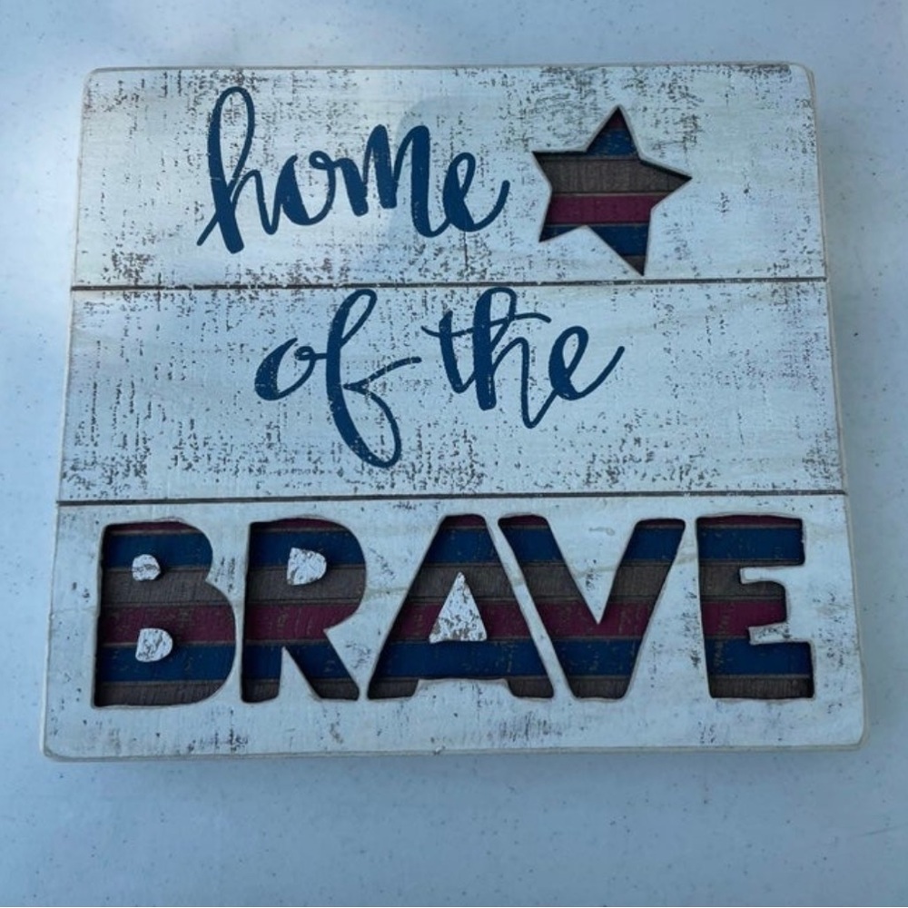 Primitives By Kathy Americana Sign New
